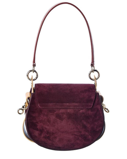 Chloé Tess Small Suede Shoulder Bag