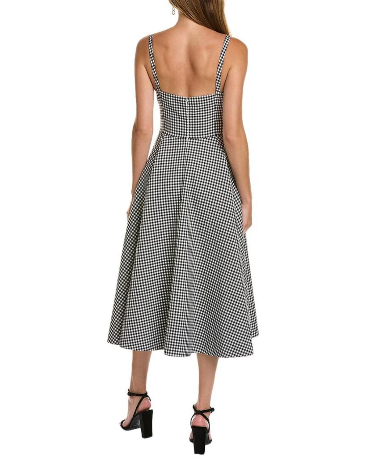 Michael kors cheap gingham dress