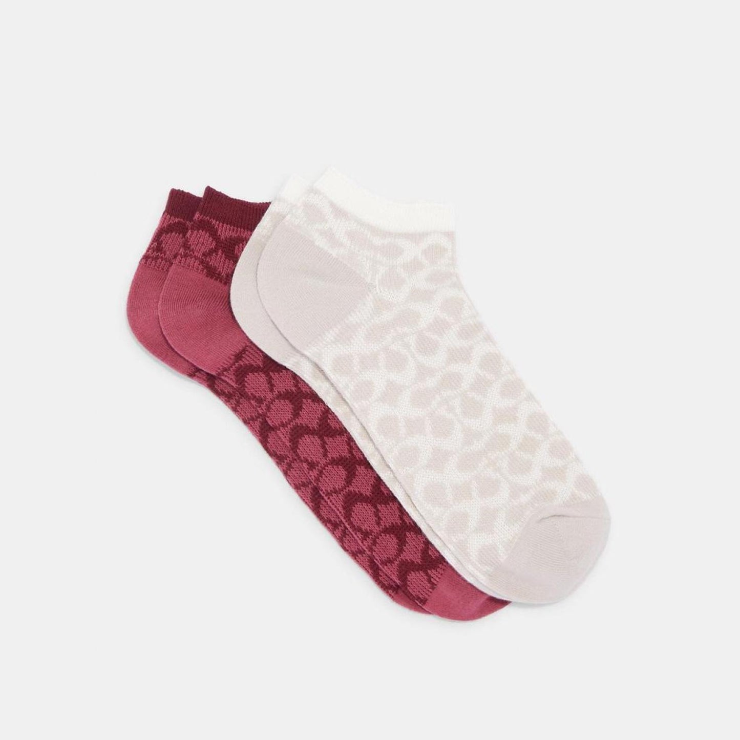 Coach Outlet Signature Ankle Length Socks