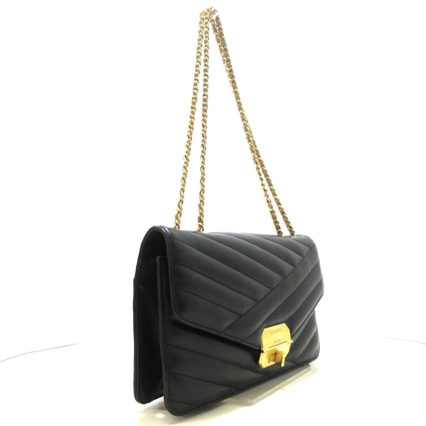 Chanel Gabrielle  Leather Shoulder Bag (Pre-Owned)