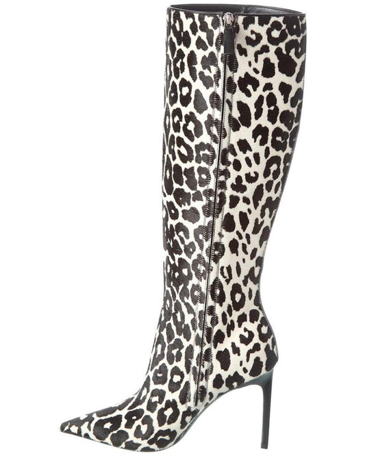 Michael Kors Collection Tatjana Runway Haircalf Knee-High Boot