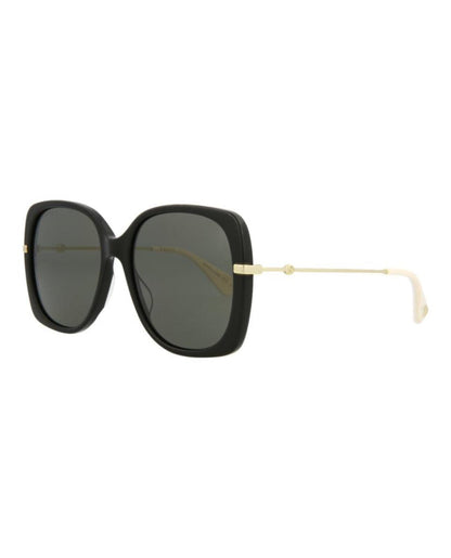 Square-Frame Acetate Sunglasses