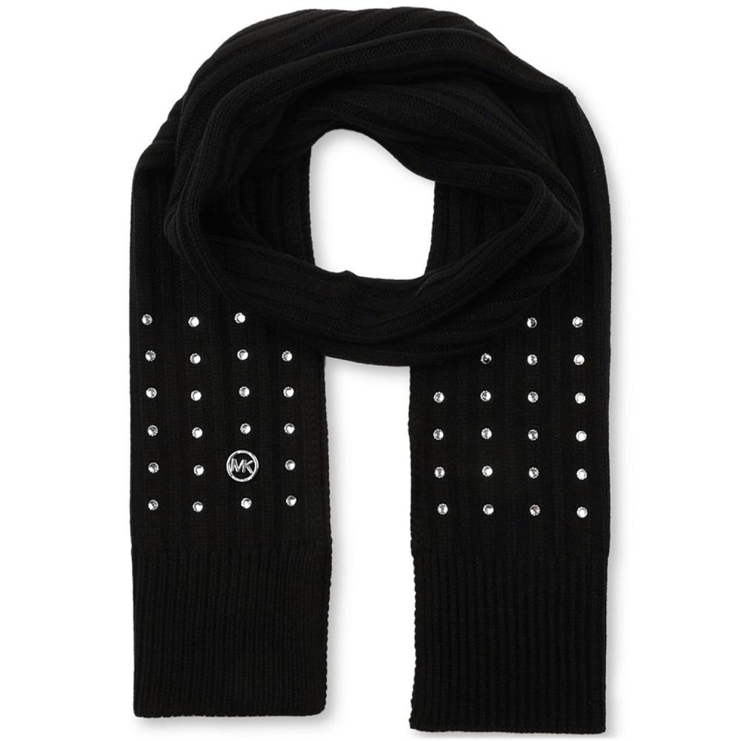 Women's Ribbed Embellished Scarf