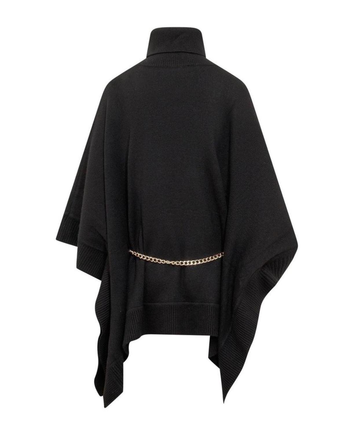 Michael Kors Turtleneck Knit Poncho