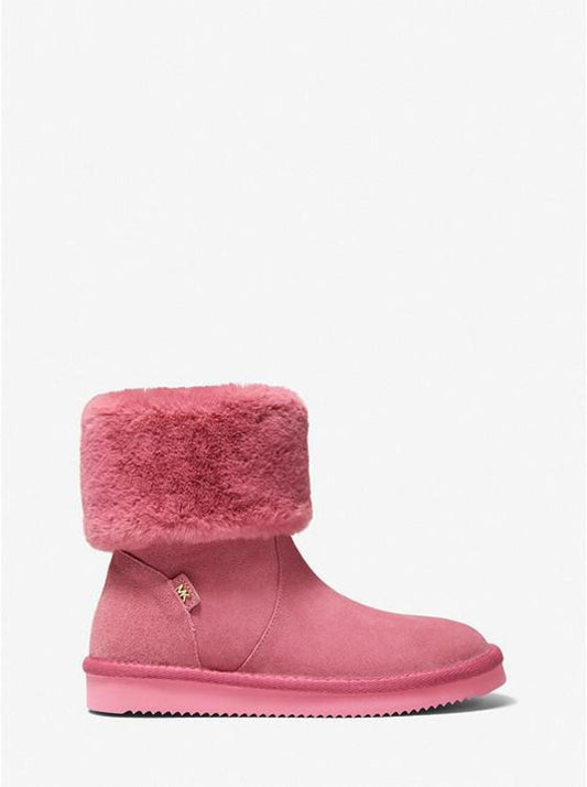 Julia Faux Fur Trimmed Suede Boot