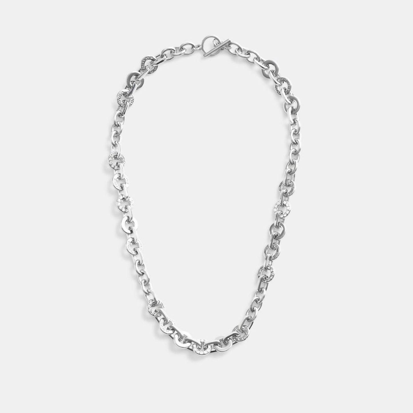 Coach Outlet Open Circle Chain Necklace