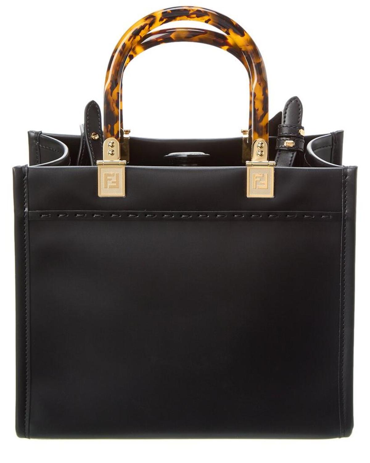 FENDI Sunshine Small Leather Tote