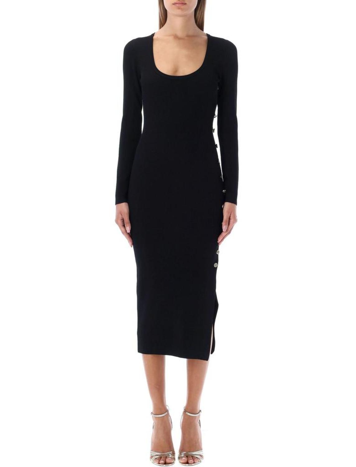 Michael Michael Kors Side Split Knitted Dress