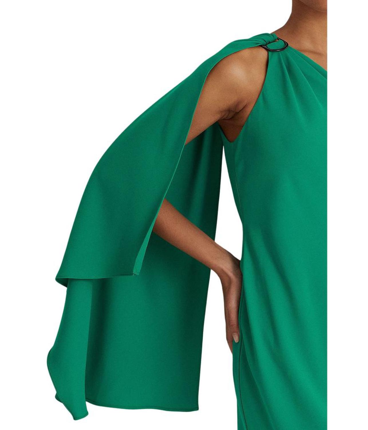 Georgette One-Shoulder Cocktail Dress