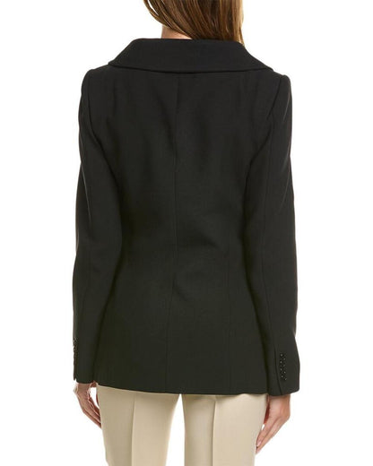 Michael Kors Crepe Sable Portrait Jacket