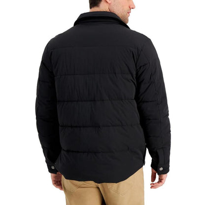 Mens Quilted Cold Weather Puffer Jacket