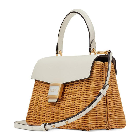 Katy Wicker Small Top Handle Satchel