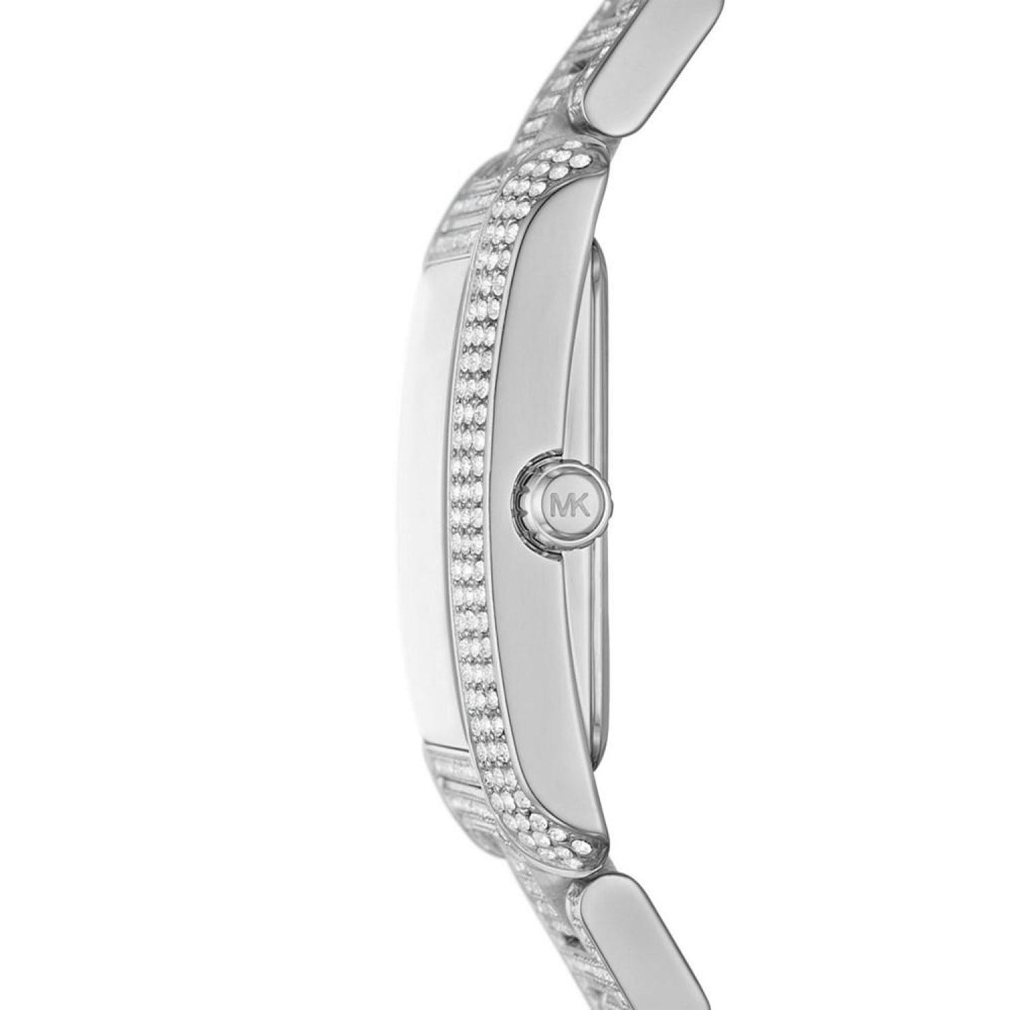 Women's Emery Three Hand Silver-Tone Stainless Steel Bracelet Watch 40mm