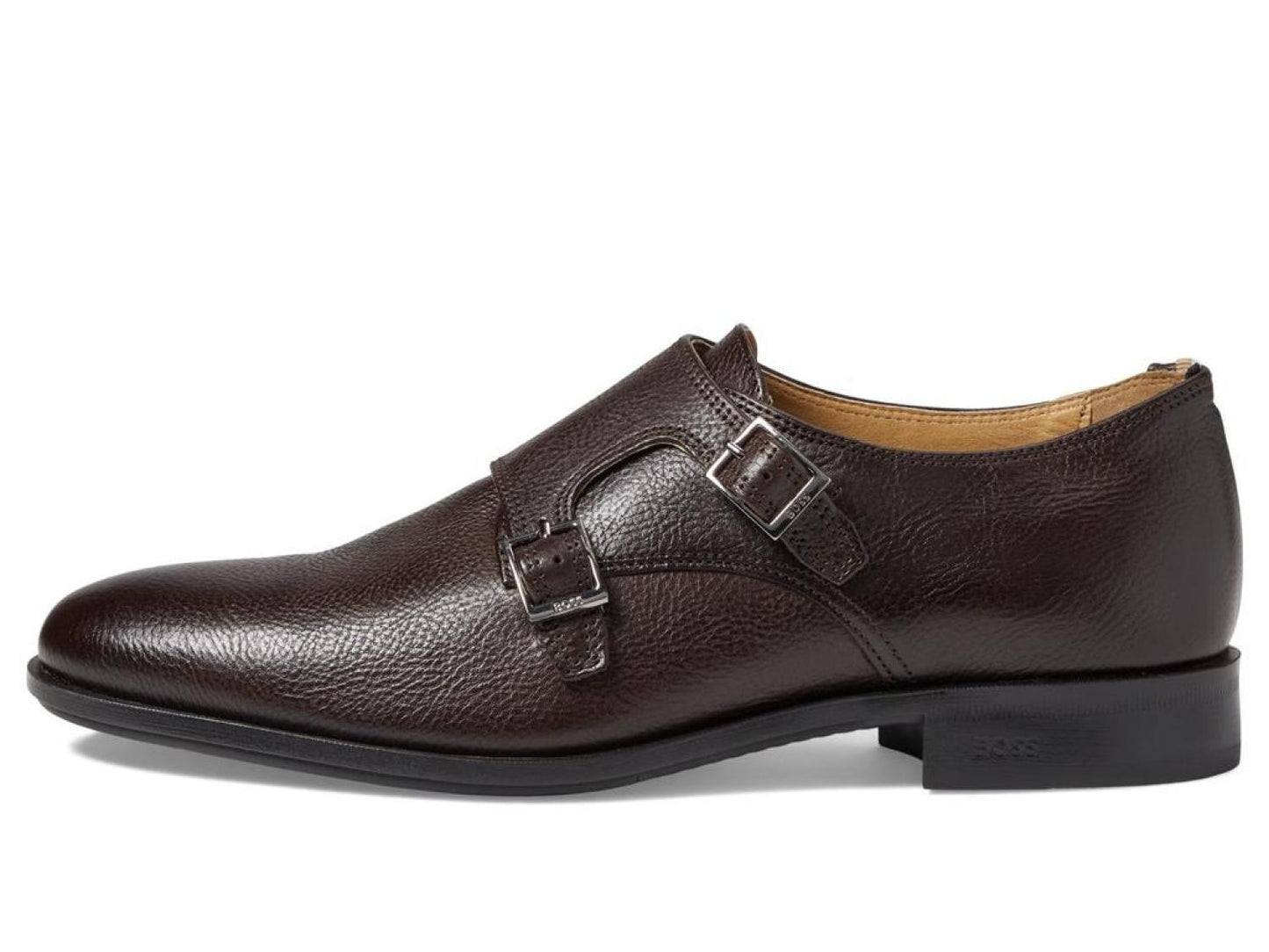 Colby Leather Double Monk Shoes