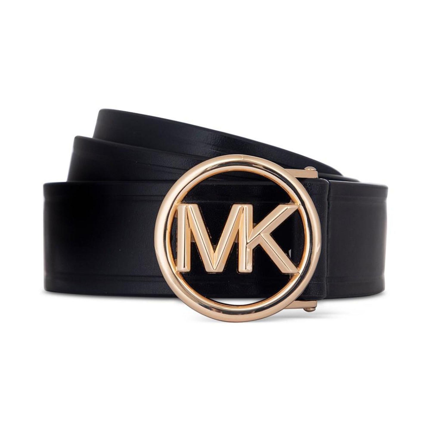 Women's Logo-Buckle Leather Belt