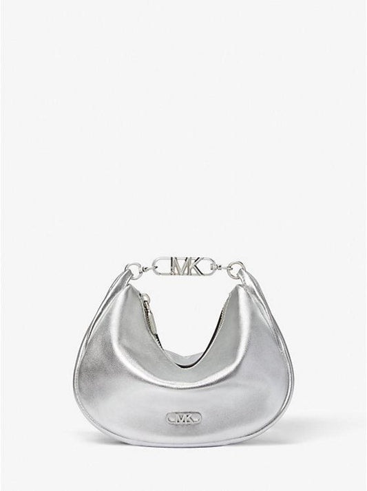 Kendall Small Metallic Leather Shoulder Bag