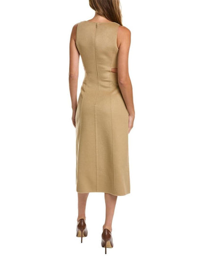 Michael Kors Cutout Wool & Angora-Blend Dress