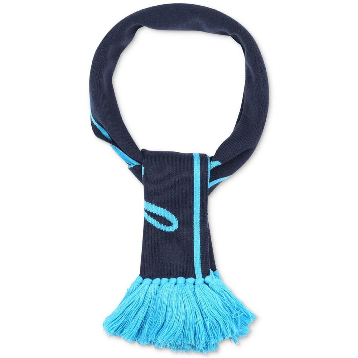 Women's Varsity Logo Knit Fringe-Trim Scarf