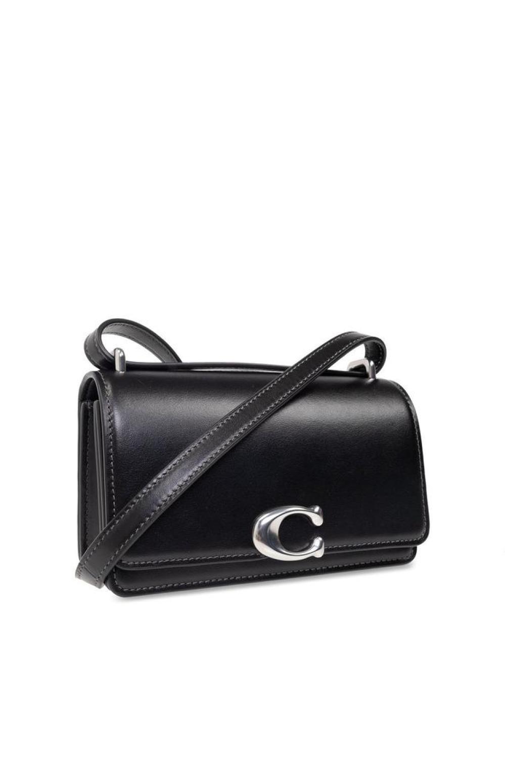 Coach Bandit Logo Plaque Crossbody Bag