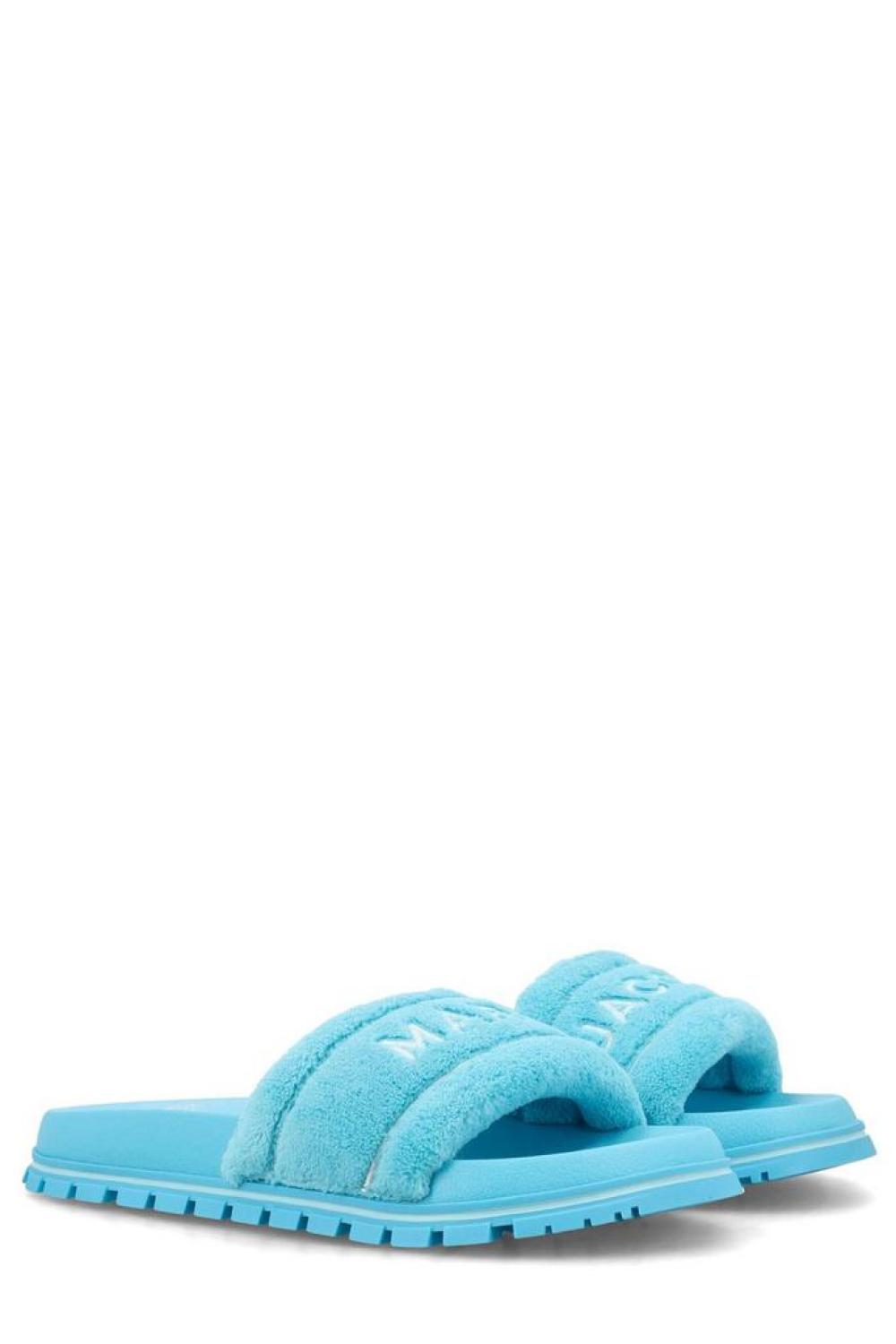 Marc Jacobs Logo Embroidered Slides