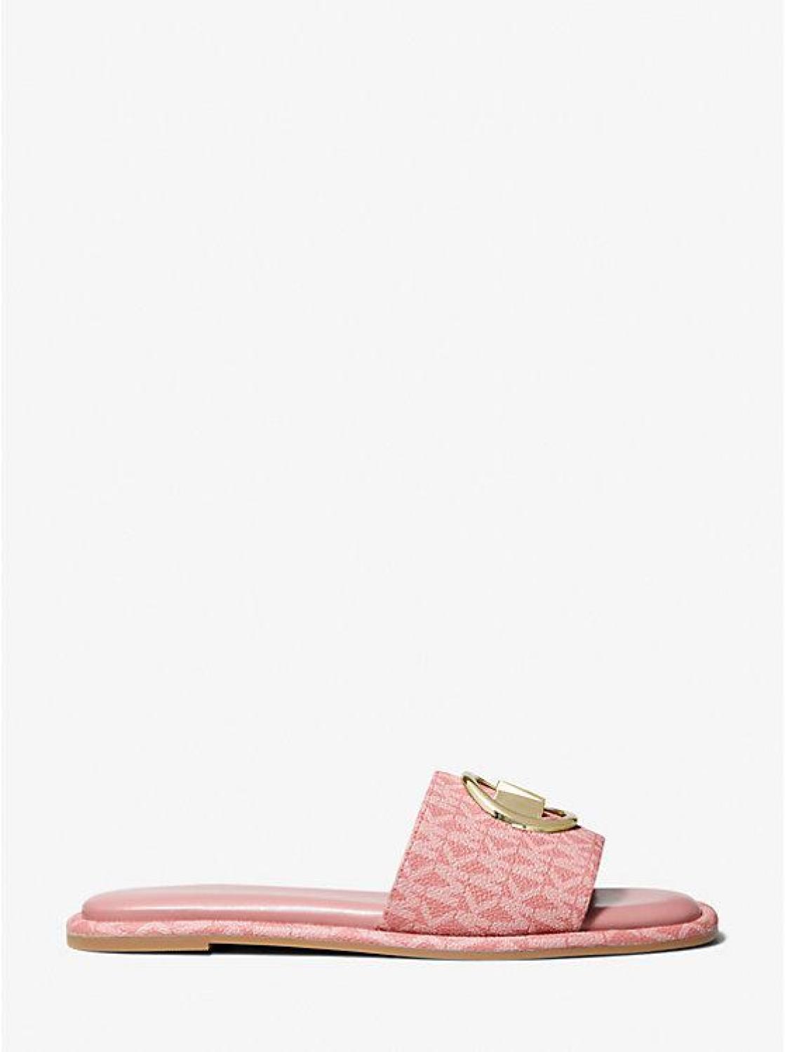 Hayworth Embellished Logo Slide Sandal