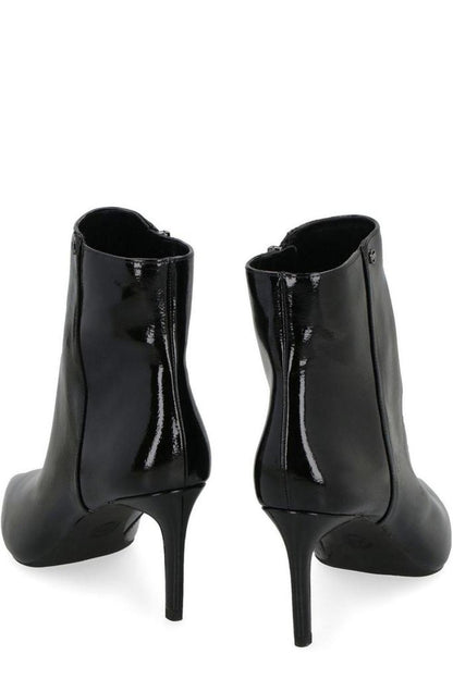 Michael Michael Kors Polished Pointed Toe Ankle Boots