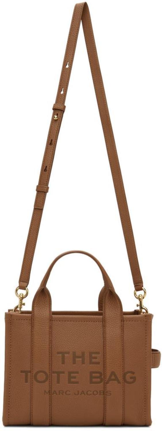 Brown 'The Mini Leather Tote Bag' Tote