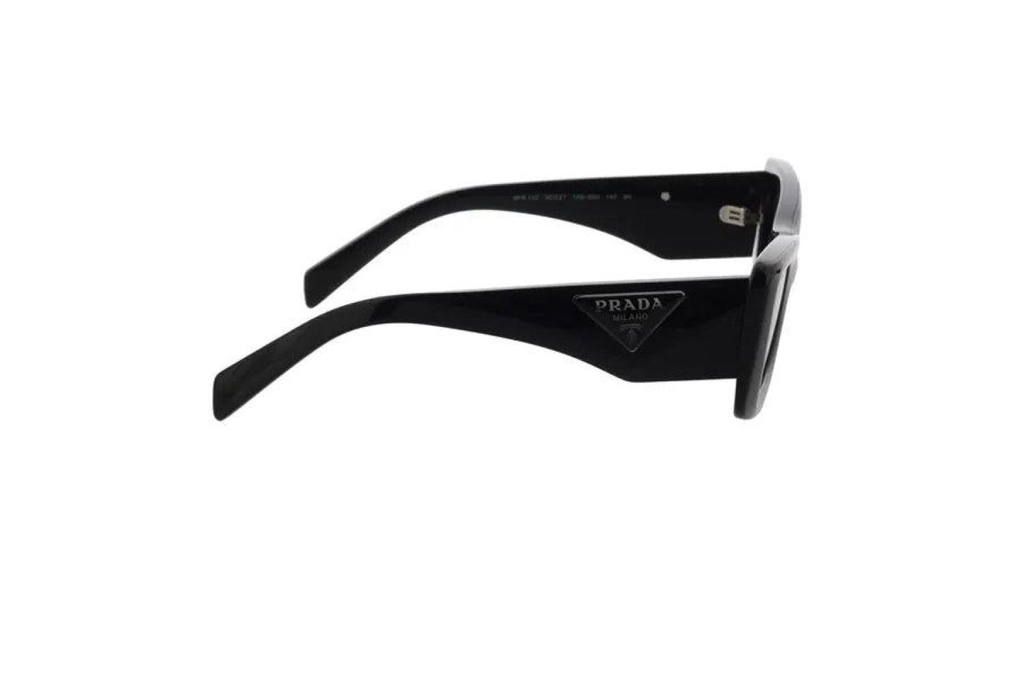 PRADA Women's PR13ZS 1AB5S0 Black Frame Cat-Eye Sunglasses