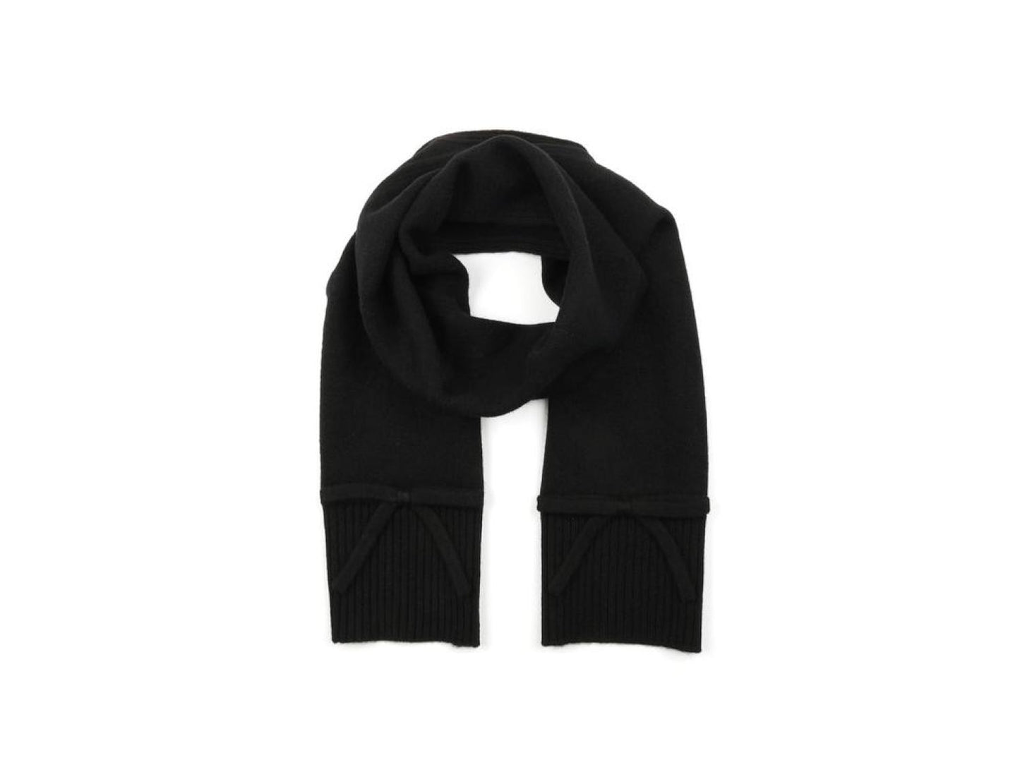 Bow Knit Scarf