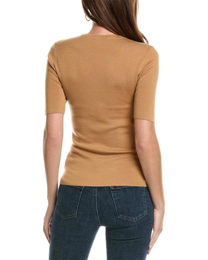 Michael Kors Collection Crewneck Cashmere T-Shirt