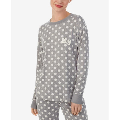 Women's Soft Knit Long Sleeve 2 Piece Pajama Set