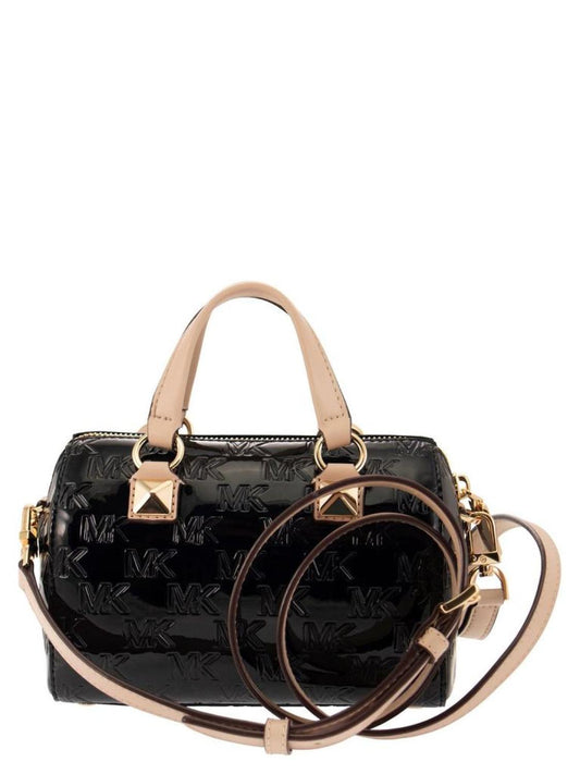 Michael Michael Kors Grayson Logo Embossed Small Crossbody Bag