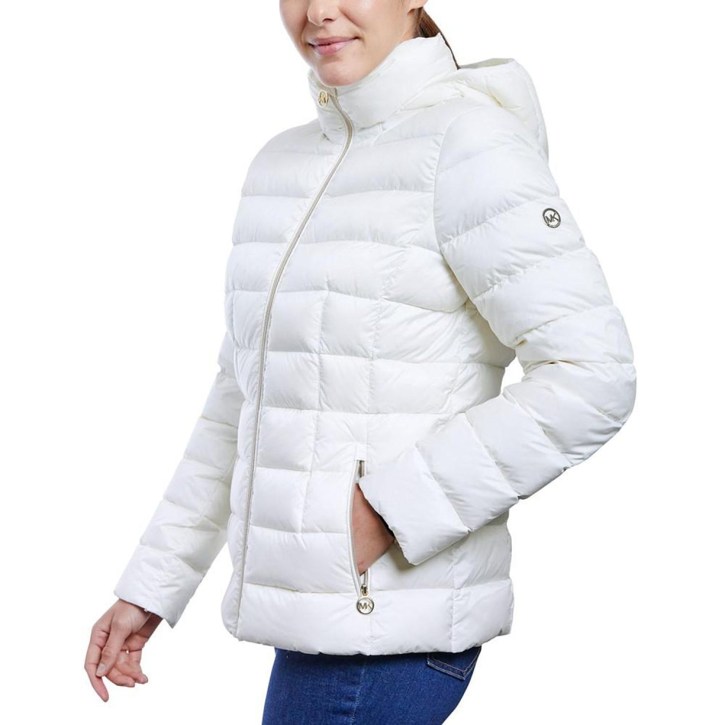 Women's Hooded Packable Down Shine Puffer Coat, Created for Macy's