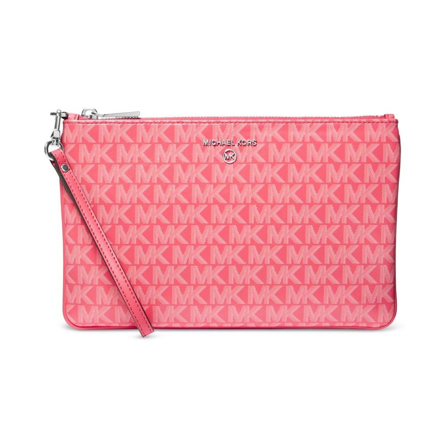 Logo Jet Set Charm Top Zip Wristlet