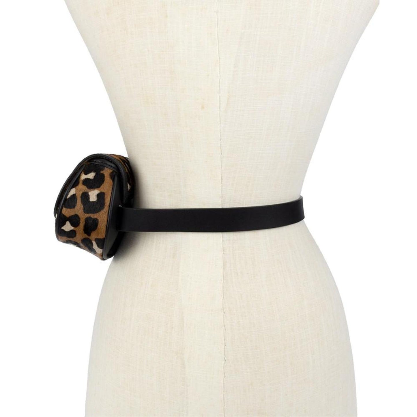 Women's Leopard-Print Haircalf Belt Bag