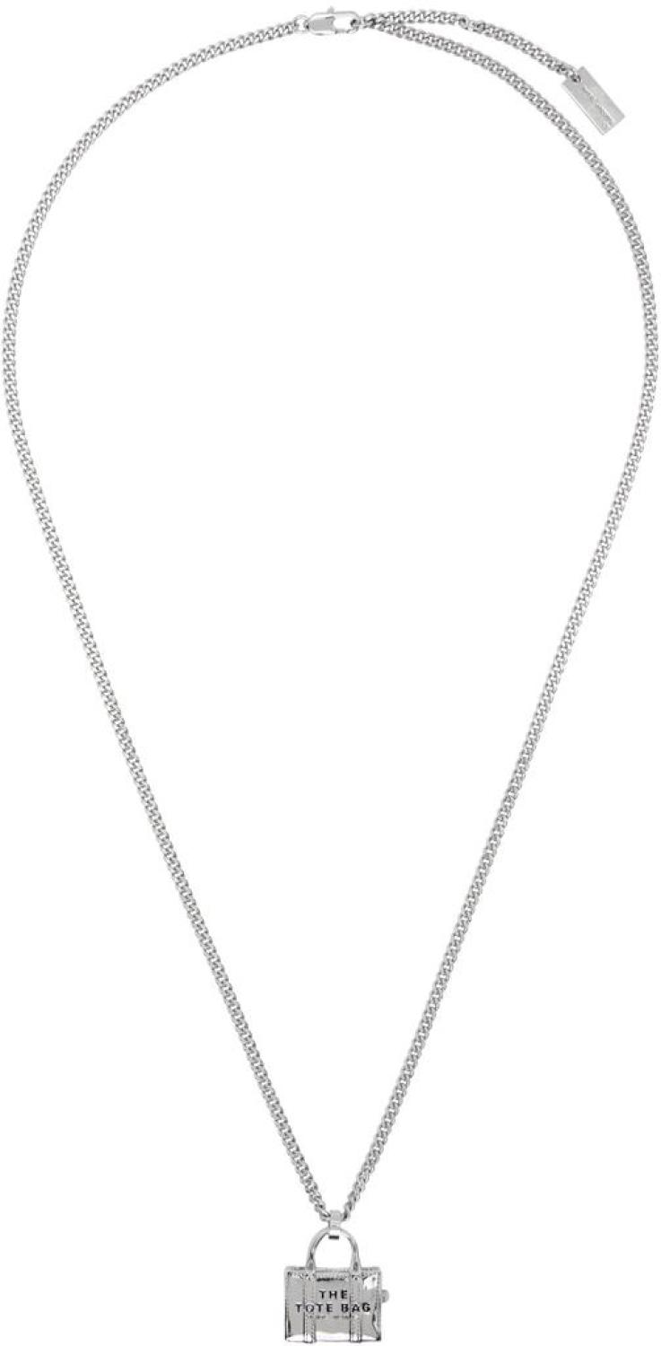 Silver 'The Tote Bag' Necklace