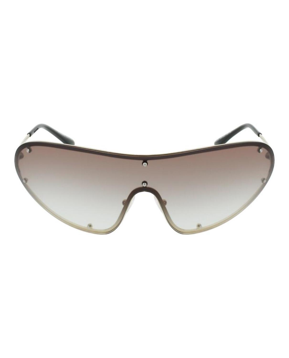 Shield-Wrap Acetate Sunglasses