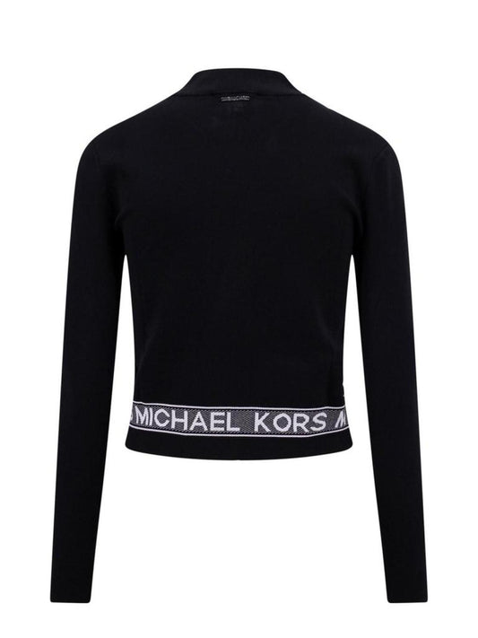 Michael Michael Kors Zip Up Stretch Knitted Jacket