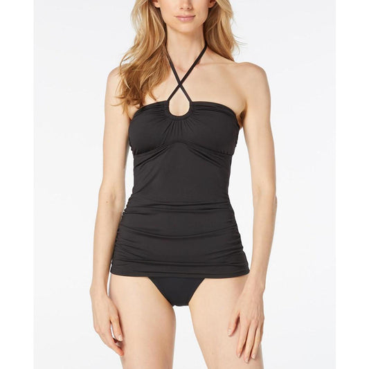 Women's Shirred Halter Tankini