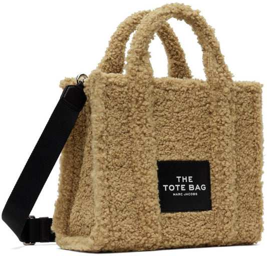 Beige Medium 'The Teddy' Tote