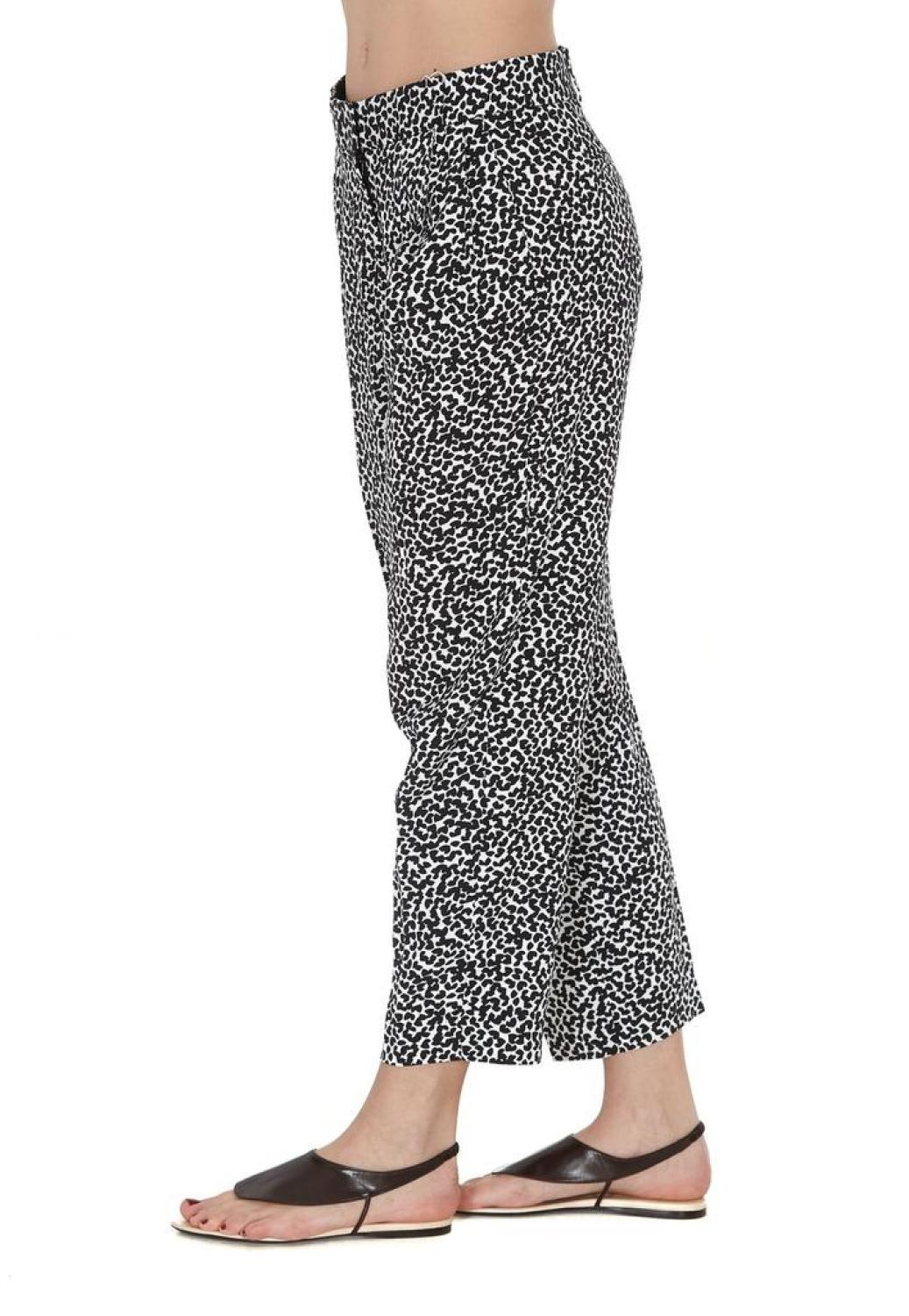 Michael Michael Kors Animal Print Cropped Pants