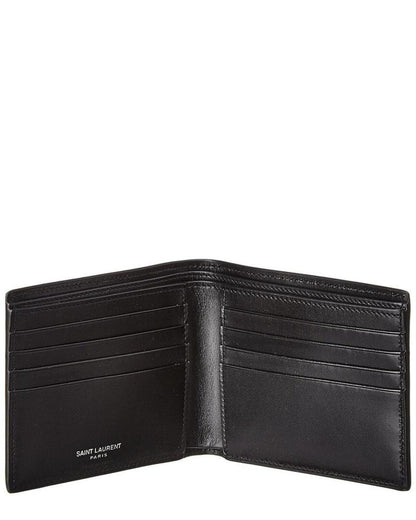 Saint Laurent Monogram Leather Wallet