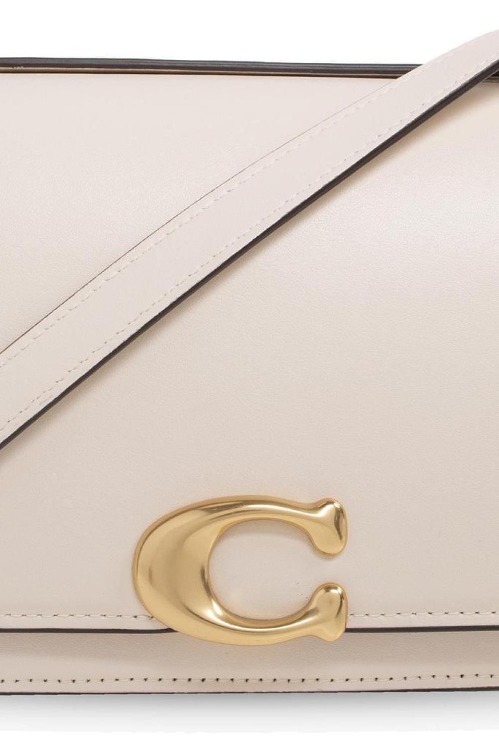 Coach Bandit Logo Plaque Shoulder Bag