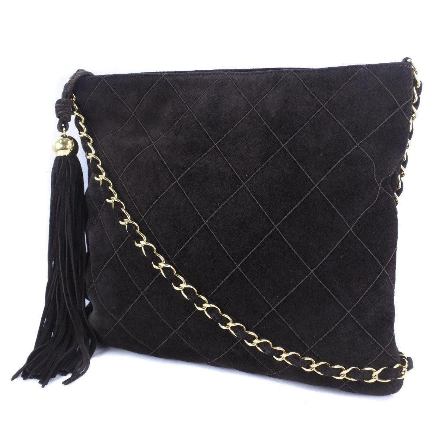 Chanel Suede Shoulder Bag (Pre-Owned)