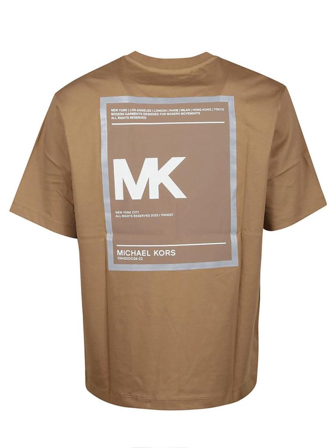 Michael Kors Logo Printed Crewneck T-Shirt