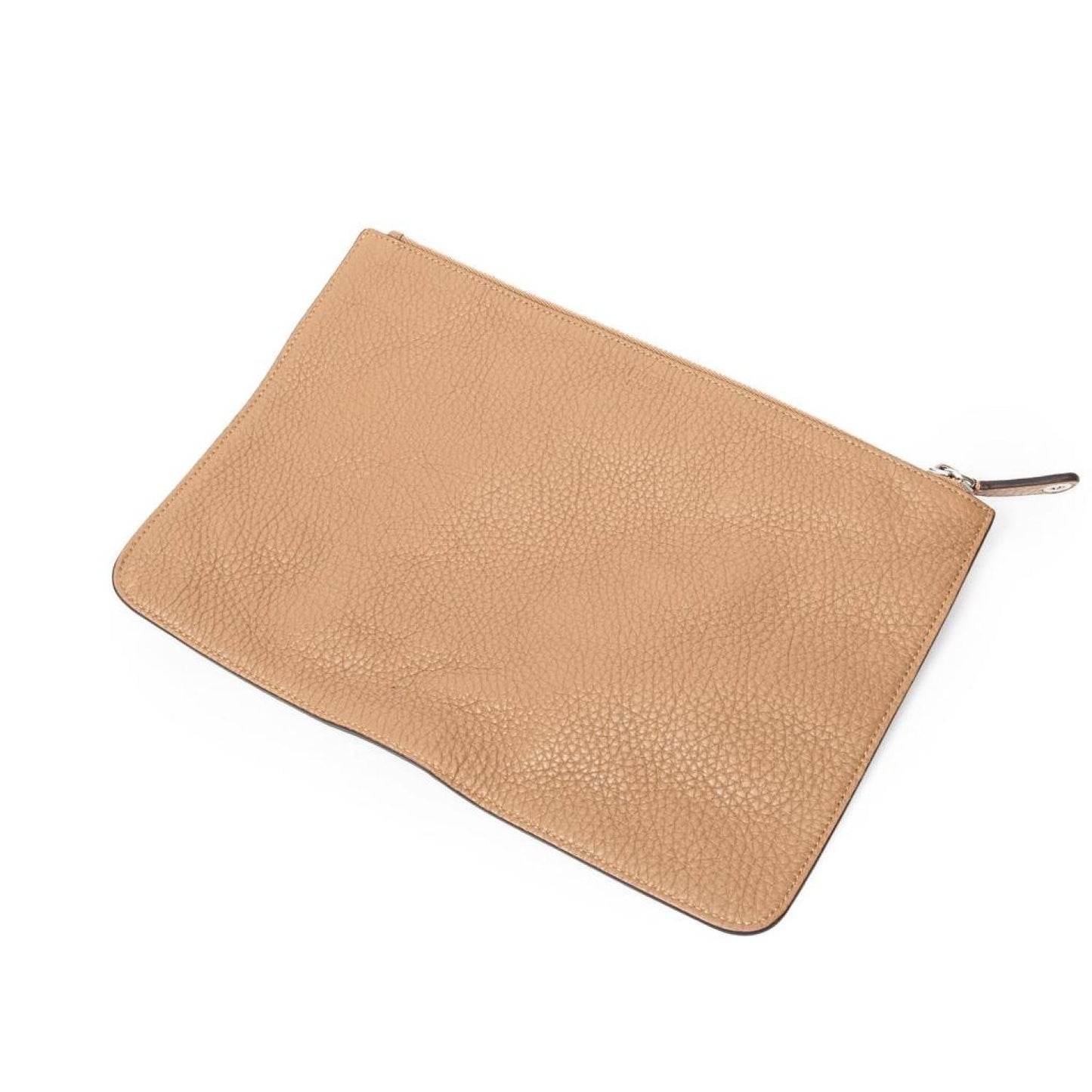 Coffee Zip Clutch