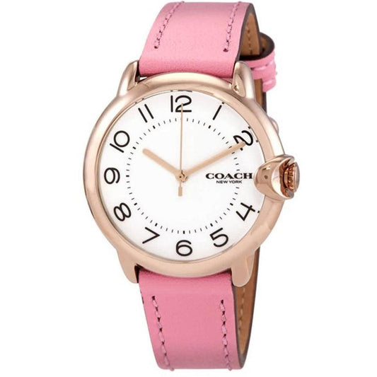 Coach Women's Arden White Dial Watch