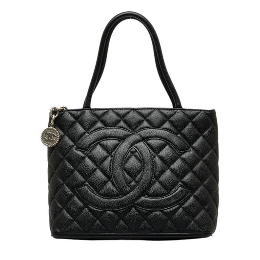 Chanel Medaillon  Leather Tote Bag (Pre-Owned)