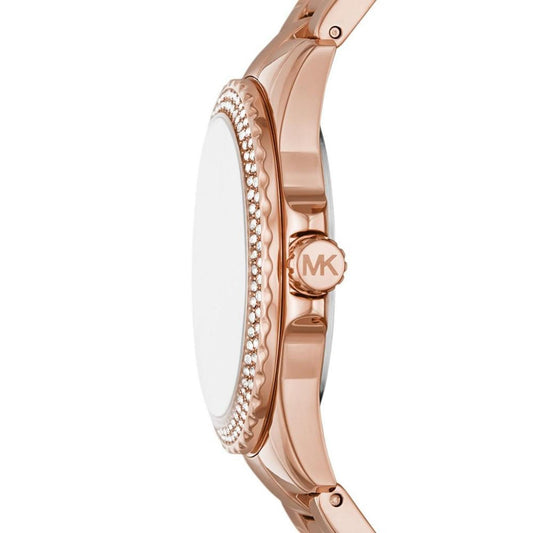 Women's Everest Quartz Three-Hand Rose Gold-Tone Stainless Steel Watch 33mm