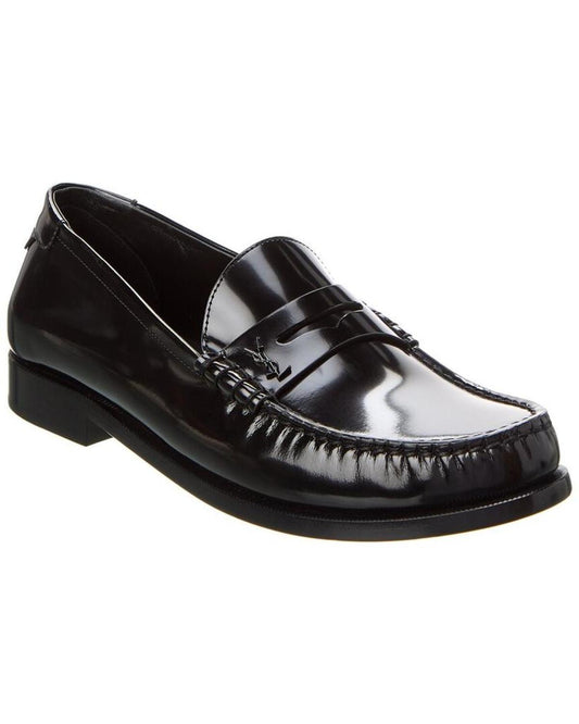 Saint Laurent Le Loafer 15 Leather Moccasin